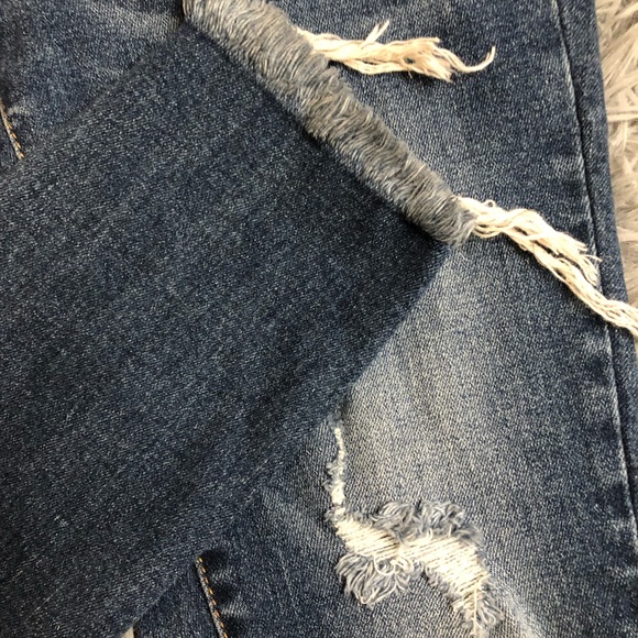 Black Label By C'Est Toi Women Blue Cotton Skinny Leg Jeans Pant Waist 23/0 - Picture 2 of 9